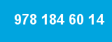 978 184 60 14